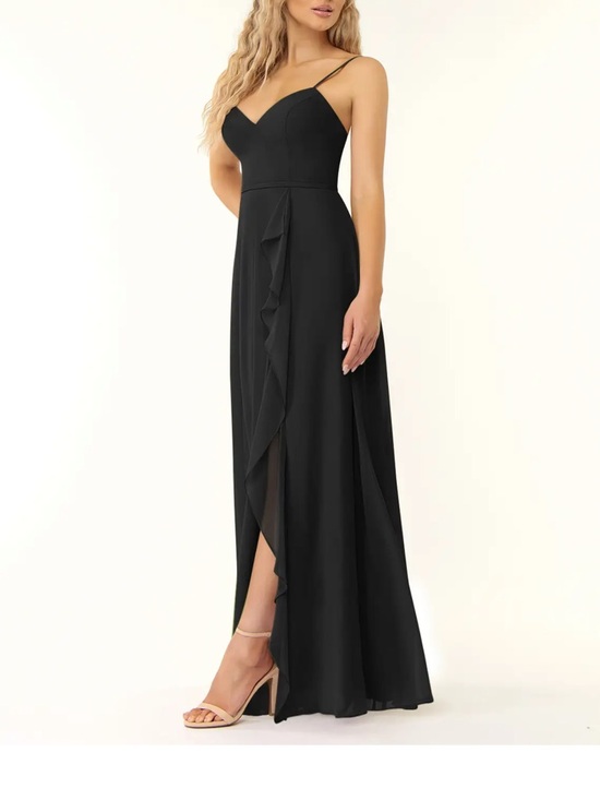 Azazie Dresses & Skirts - Azazie Black Bridesmaids Dress
